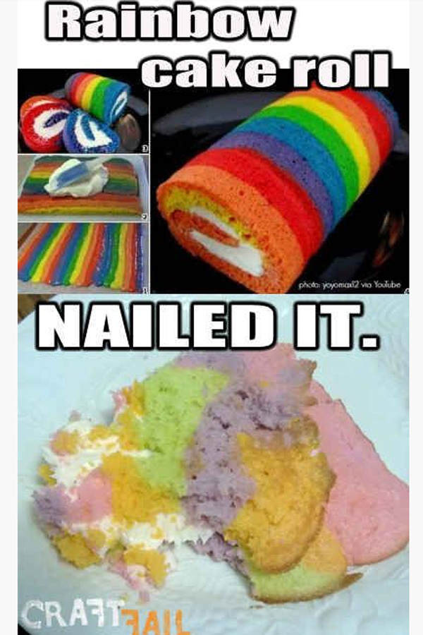 Regenbogen-Rolle