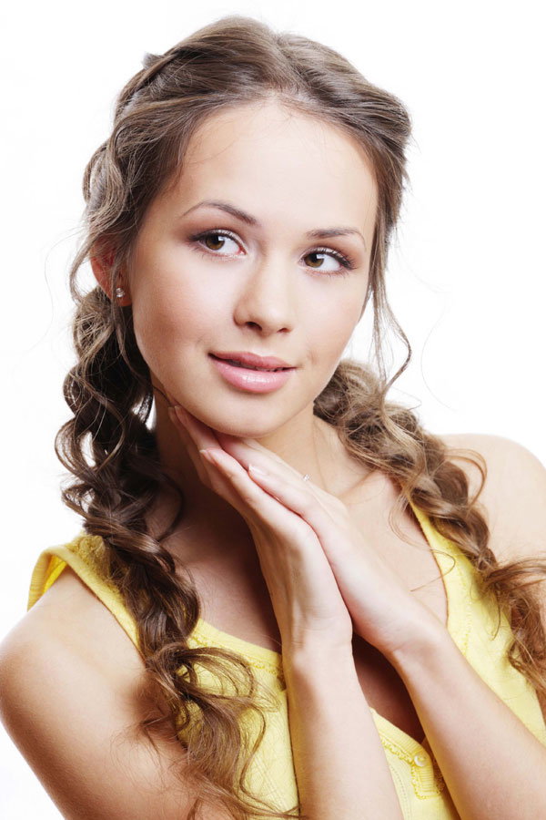 Frisuren mit Naturlocken