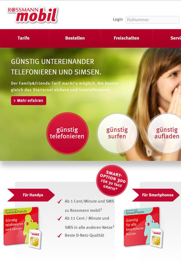 Rossmann Mobile Smartphone