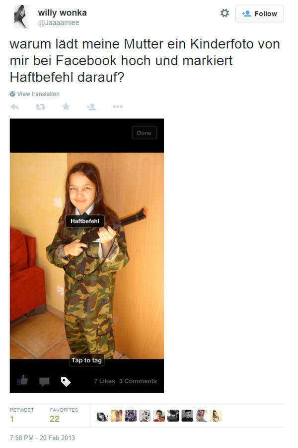 Mama und Kinderfotos
