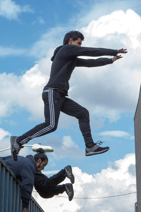 Taylor Lautner über die Parkour-Stunts