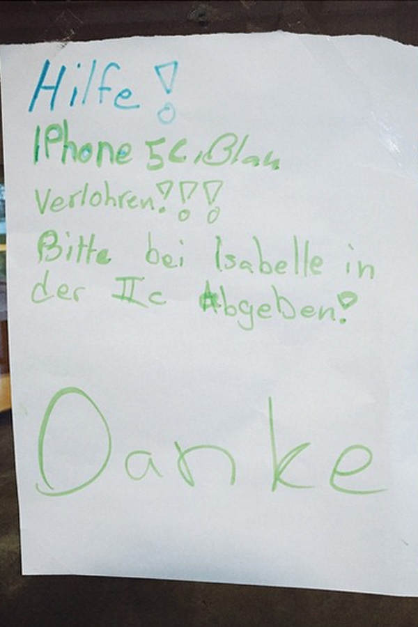 Handy verloren
