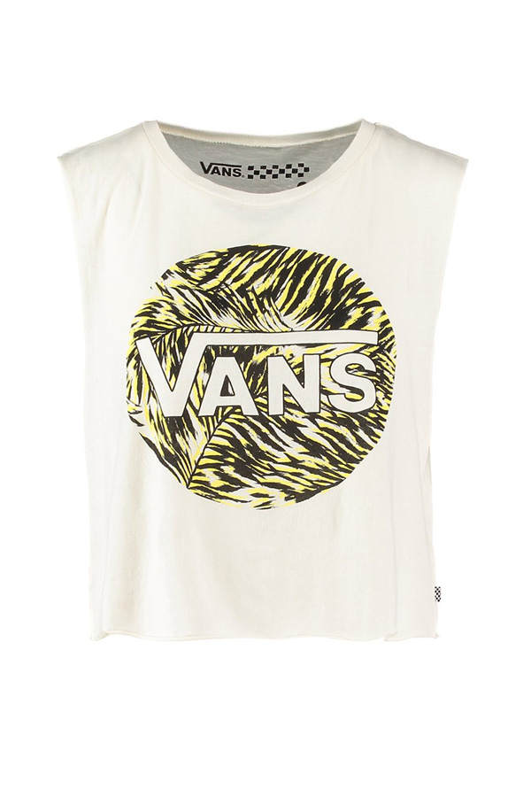 Crop Top mit Palmenprint von Vans
