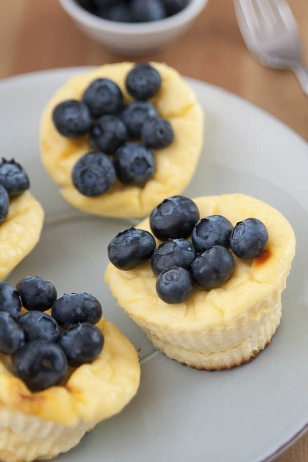 Einfache und schnelle Cheesecake-Muffins