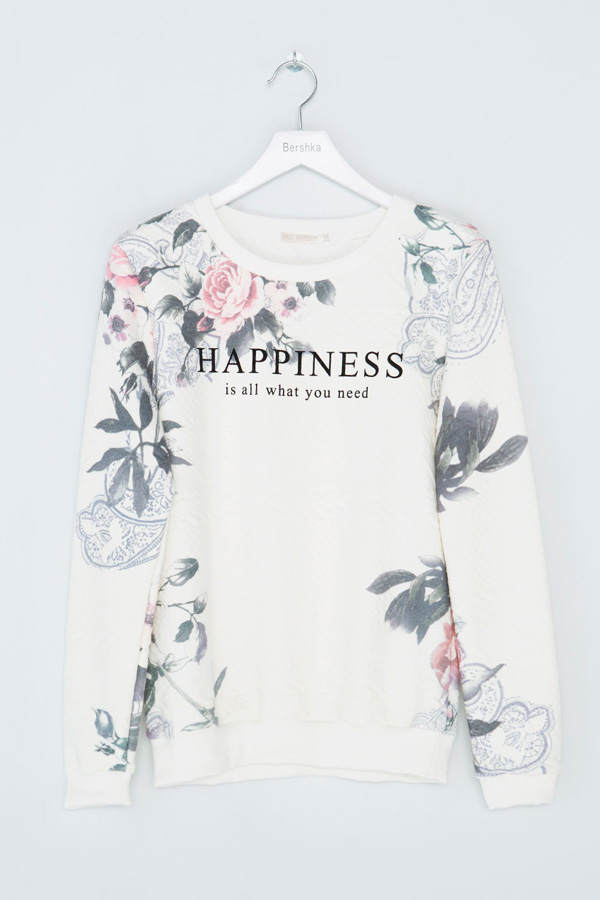 Happiness-Pullover von Bershka