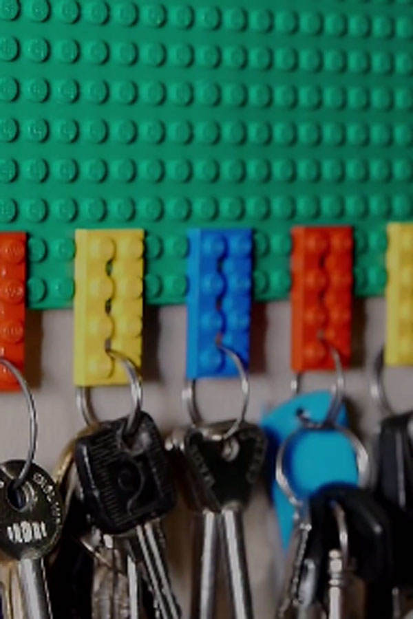 Life Hack: Lego Schlüsselhalter