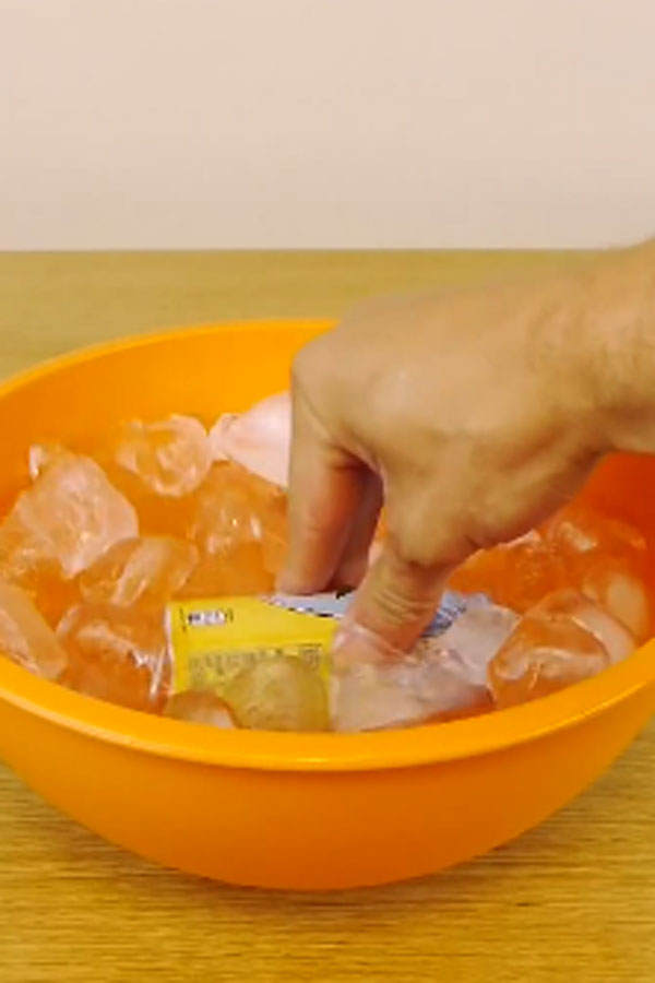 Life Hack: Getränk runterkühlen