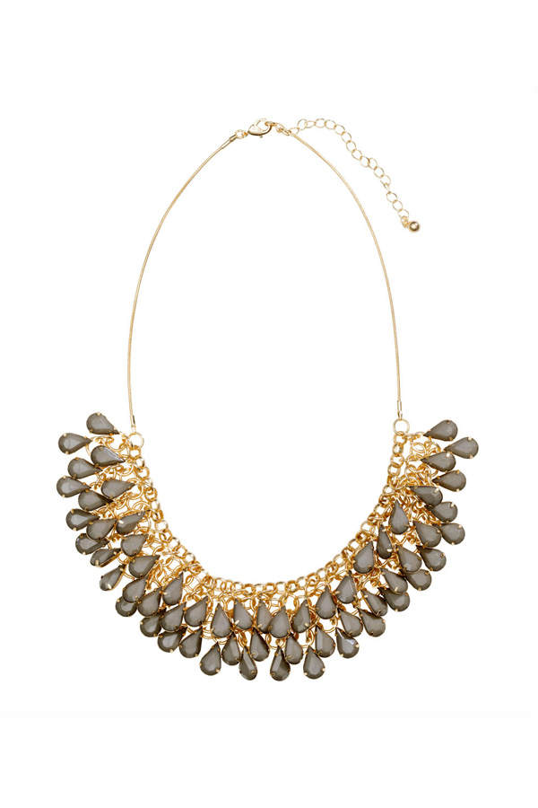 Graue Statement-Kette von H&M