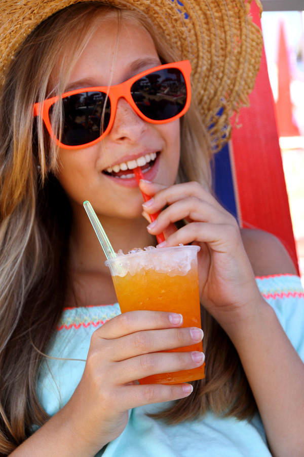 Selbstgemachter Slushy