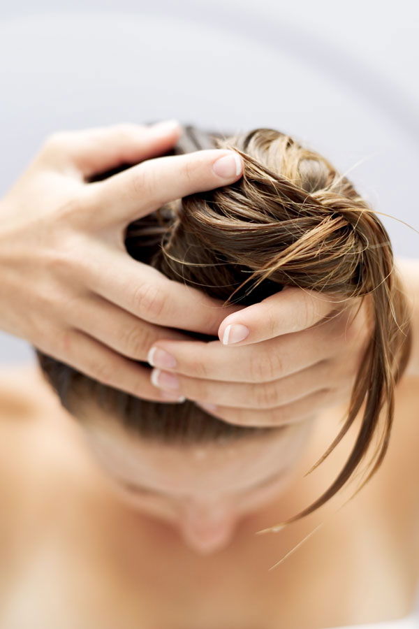 Haare beim Waschen schonen