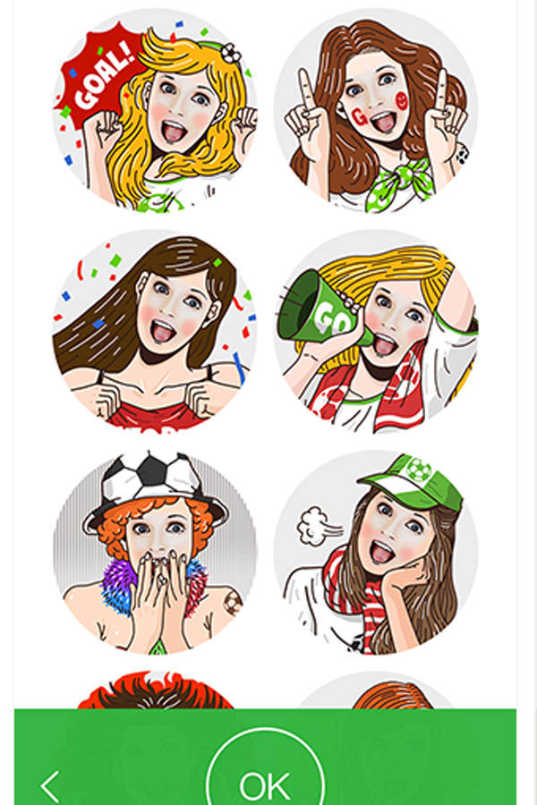 LINE Selfie Sticker
