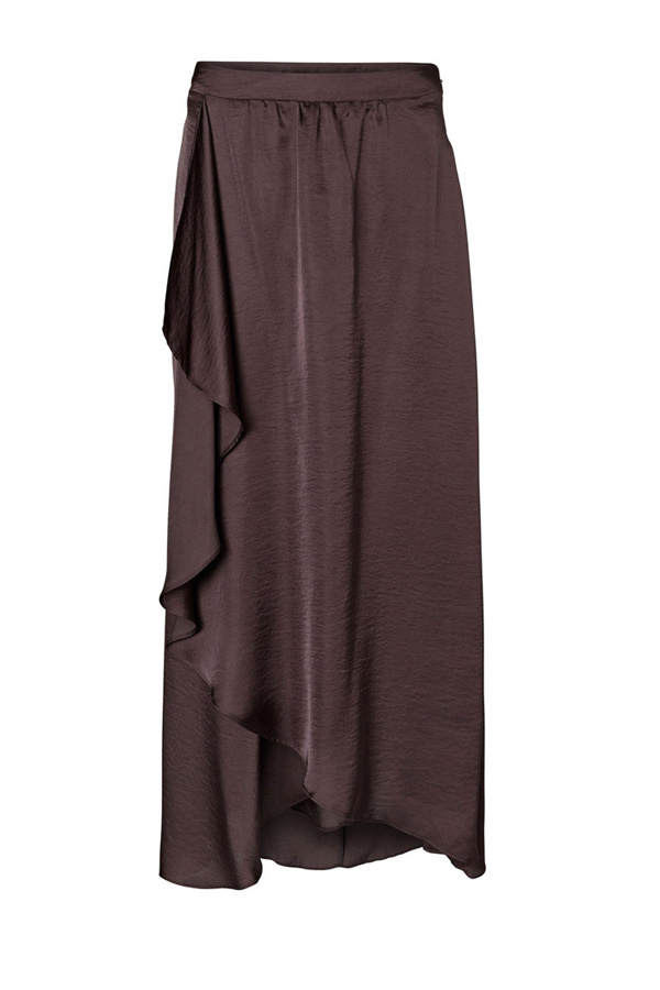 Brauner Maxirock von Vero Moda