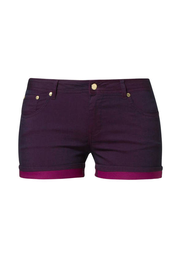 Zweifarbige Hot Pants von Even & Odd