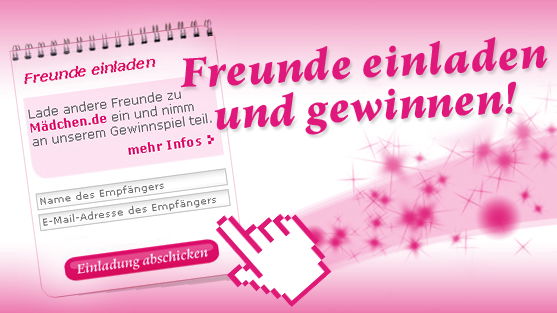 Freunde einladen und Gewinne abstauben!