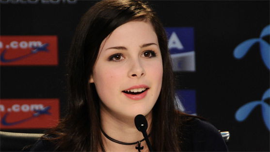 Lena Meyer-Landrut: Zickige Pressekonferenz