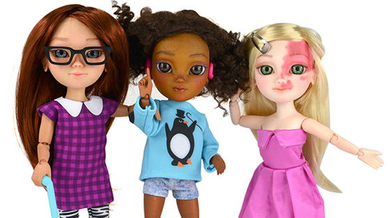 #ToyLikeMe: Die ersten Puppen mit Behinderungen