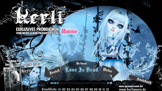 Hör ins Album Love Is Dead von Kerli rein!