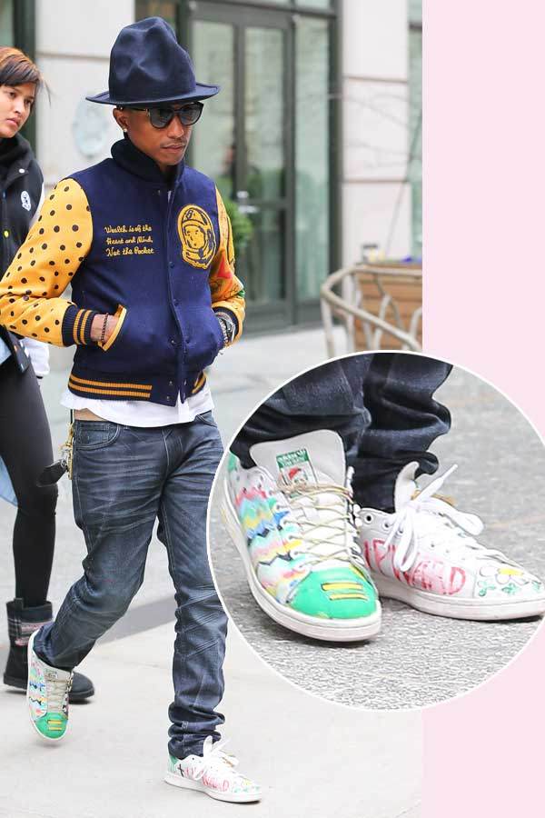 Pharrell Williams: Bunte Sneaker
