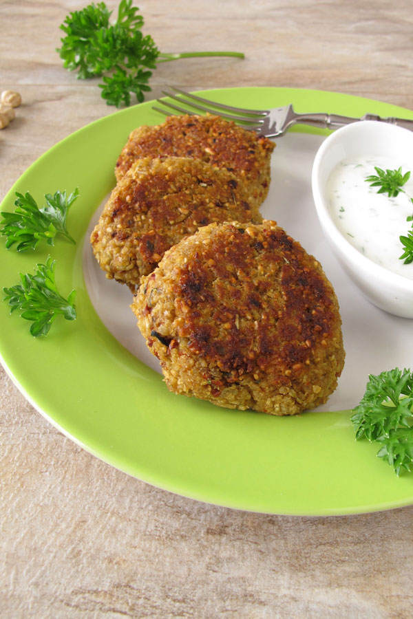Kichererbsen-Burger