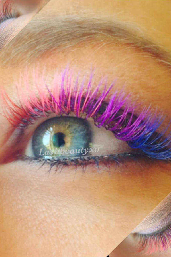 Rainbow Lashes
