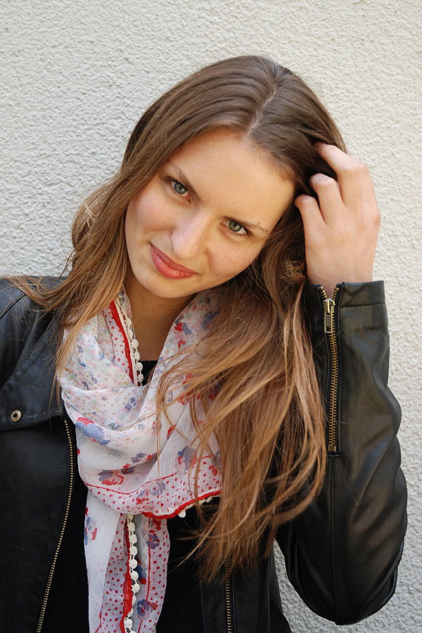 Neele Hehemann beim Casting