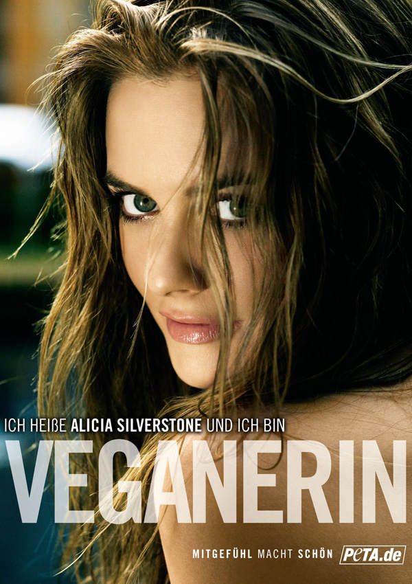 Alicia Silverstone für PETA