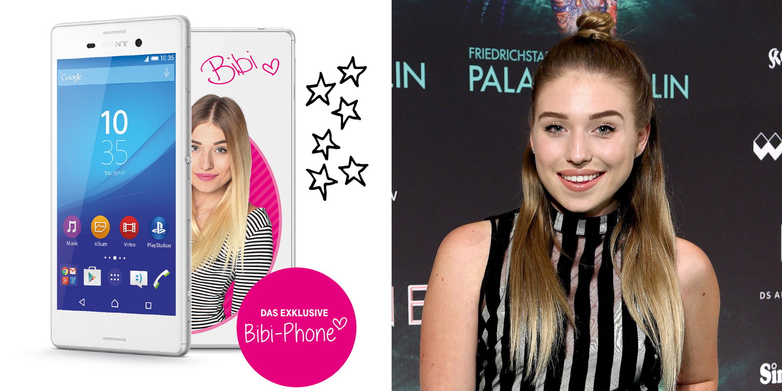 Bibi eigenes Handy quer