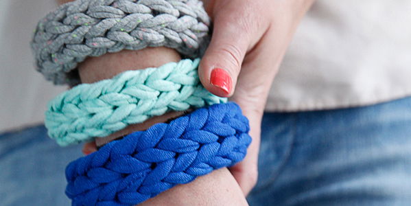 Armband stricken: Anleitung