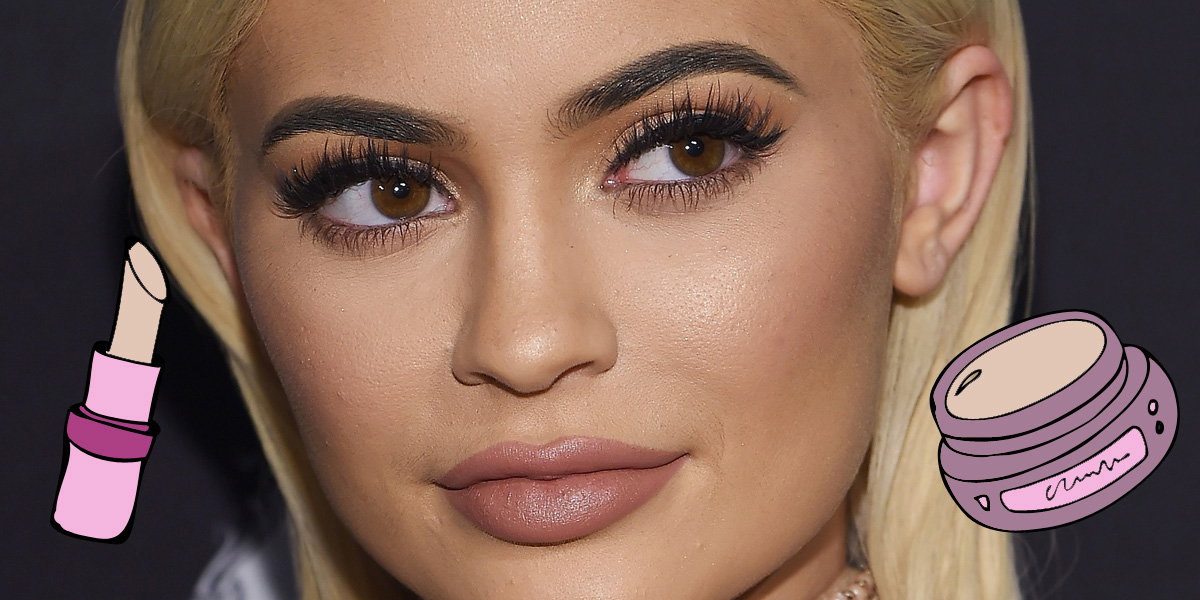 Kylie Jenner Lippenstift Trick quer