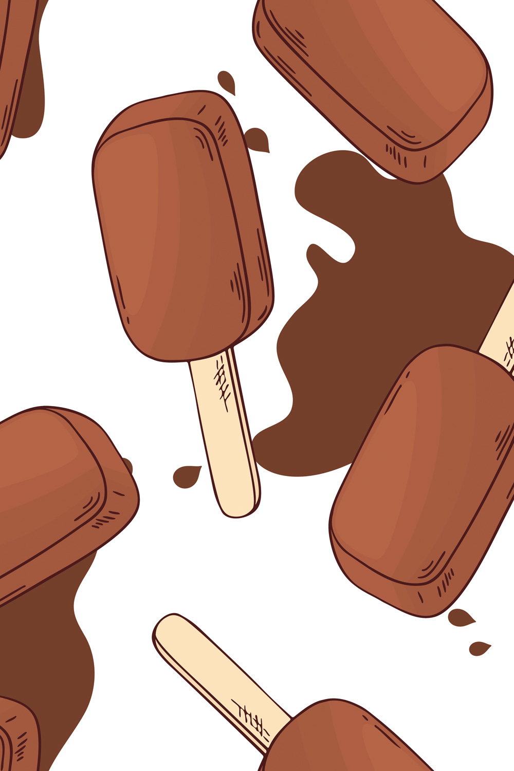 Nutella-Eis am Stiel selber machen