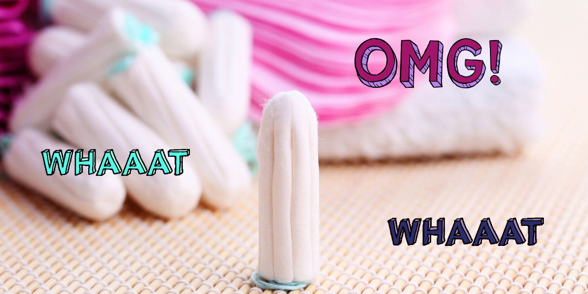WTF! Schamlippen-Kleber statt Tampons?