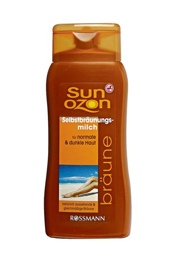 Selbstbräunungsmilch von Sun Ozon