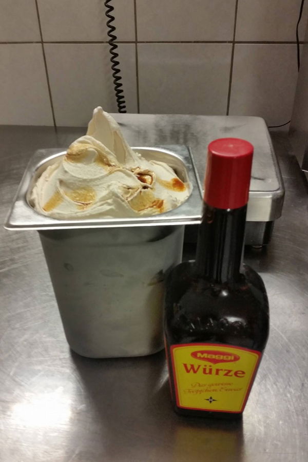 Deutsche Eisdiele verkauft Maggi-Eis