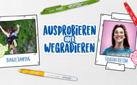 Ausprobieren oder wegradieren? 