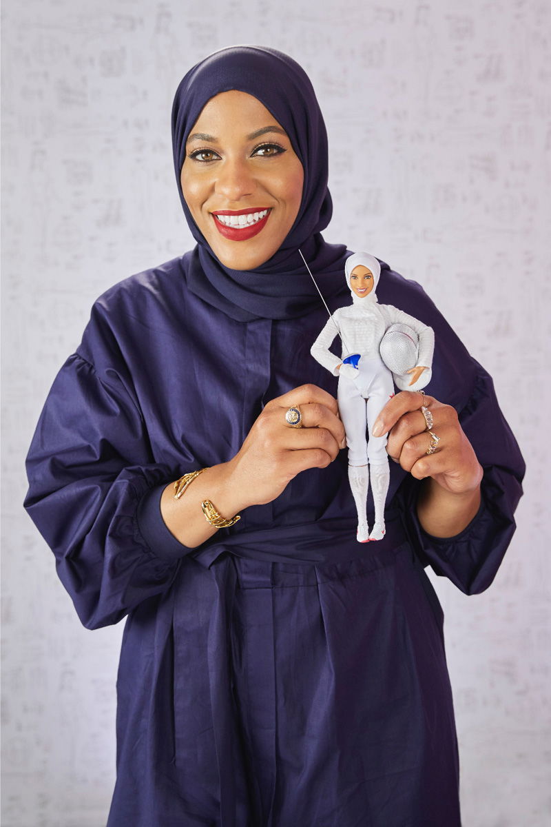 2018: Barbie mit Kopftuch