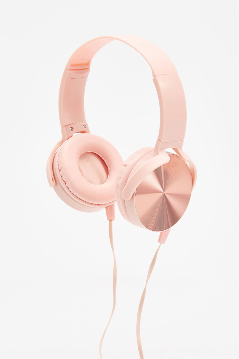 Pinke Kopfhörer von Reserved