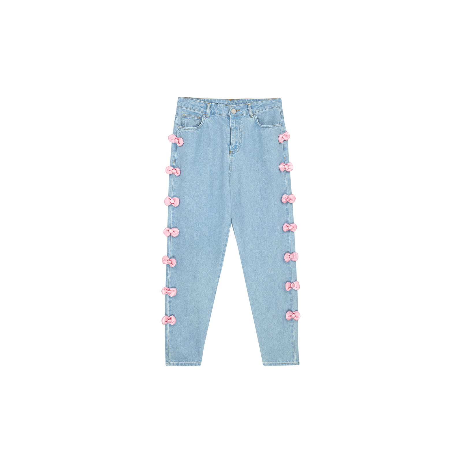 Jeans mit Schleifendesign