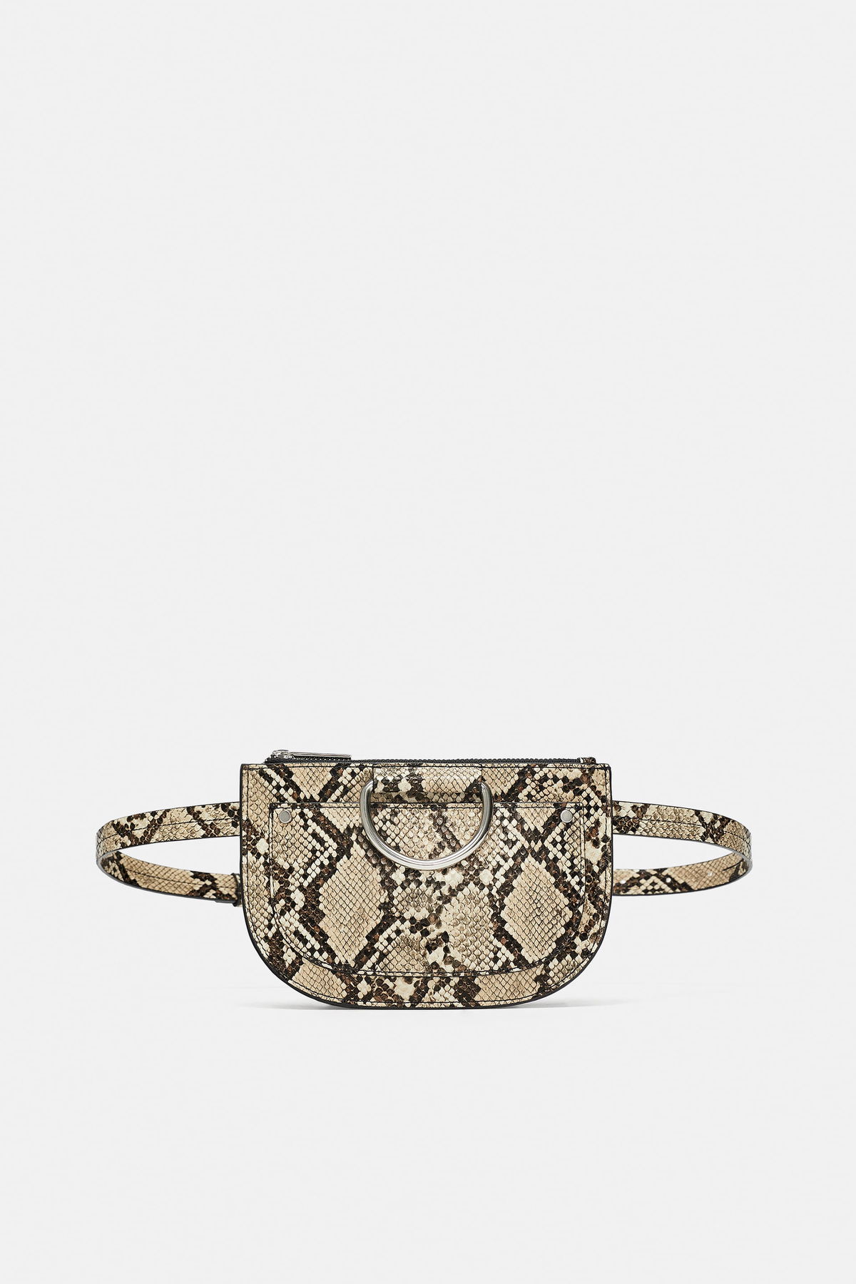 Gürteltasche in Schlangenoptik von Zara