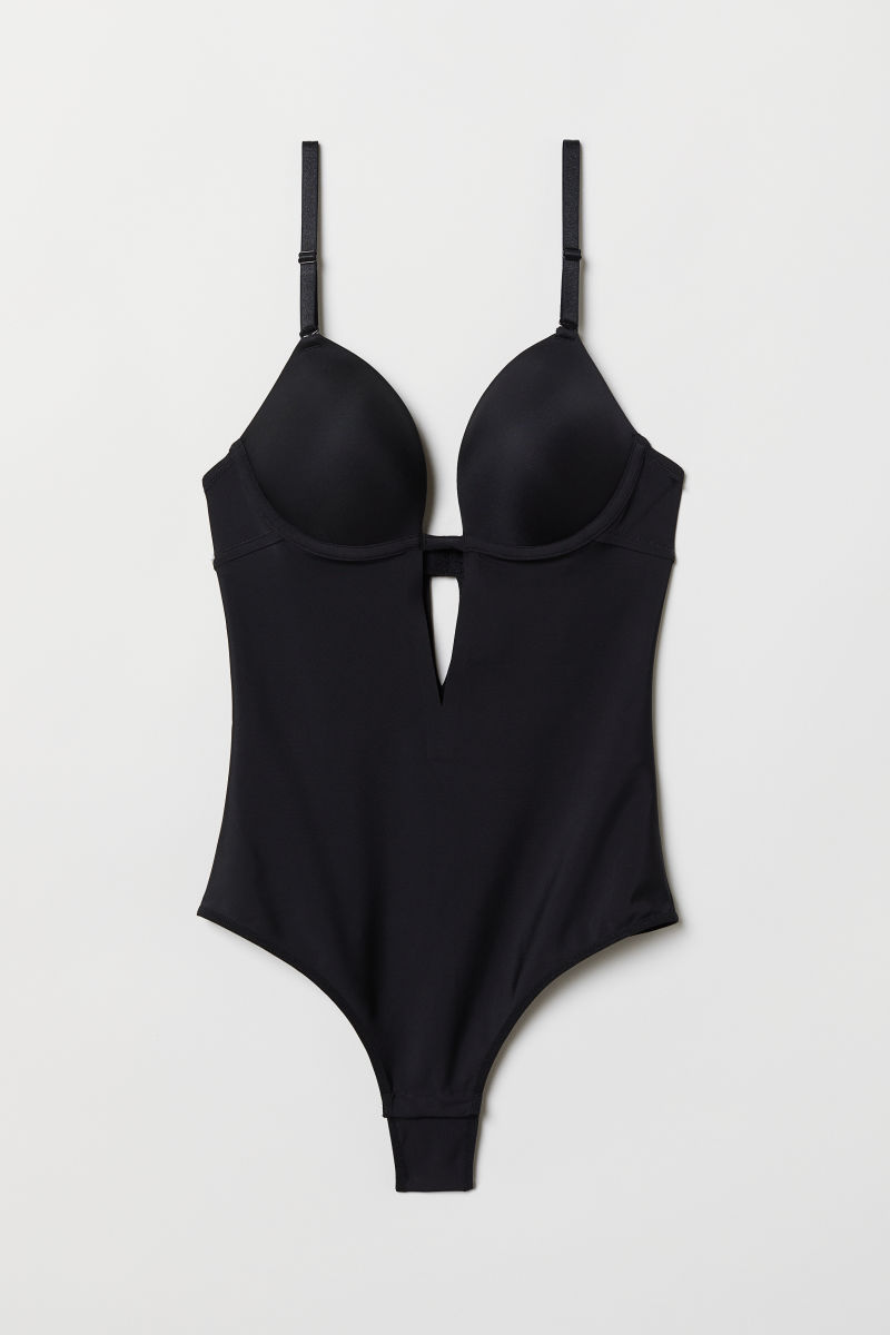Schwarzer Body von H&M