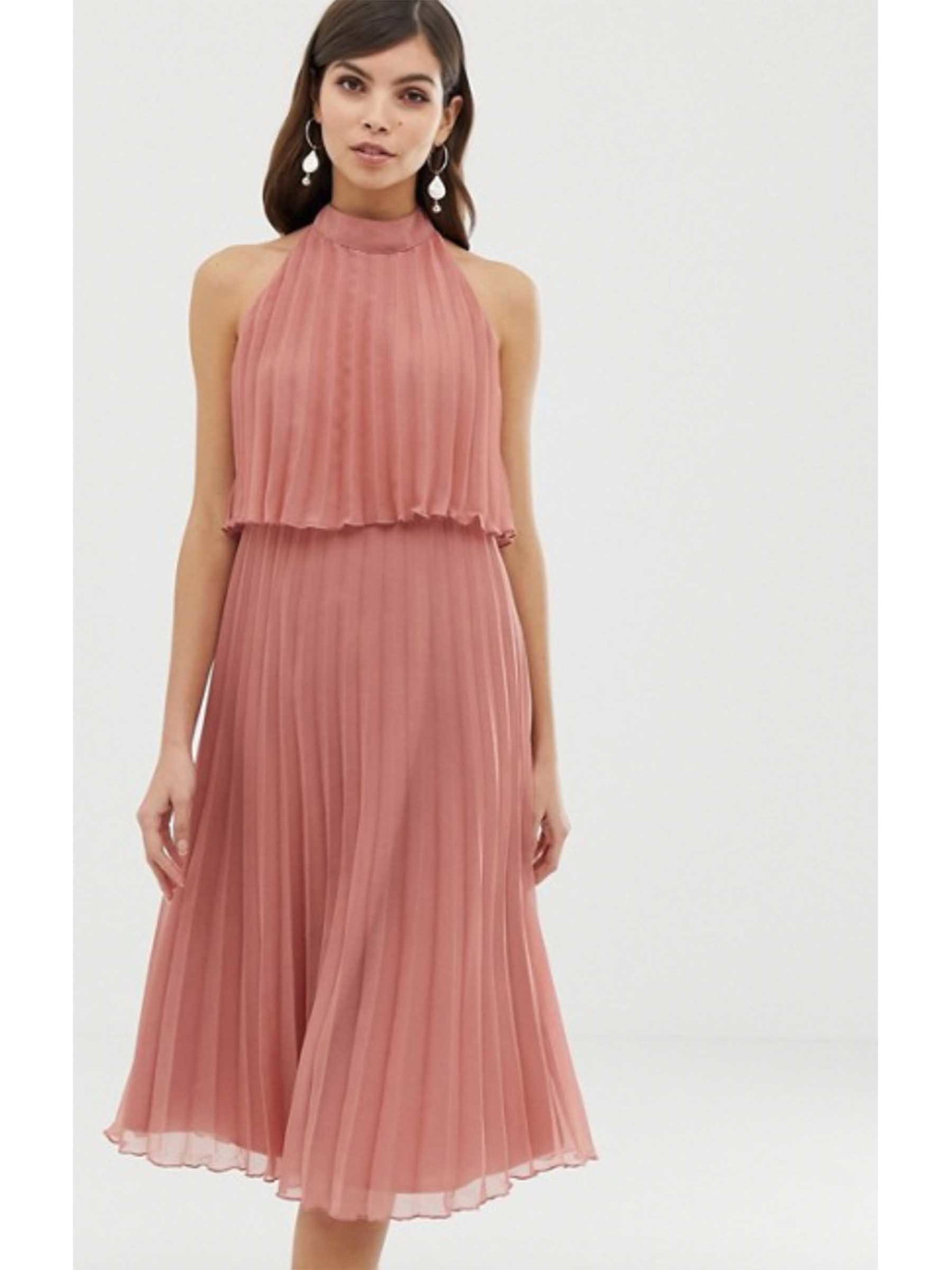 Plissiertes Kleid von Asos