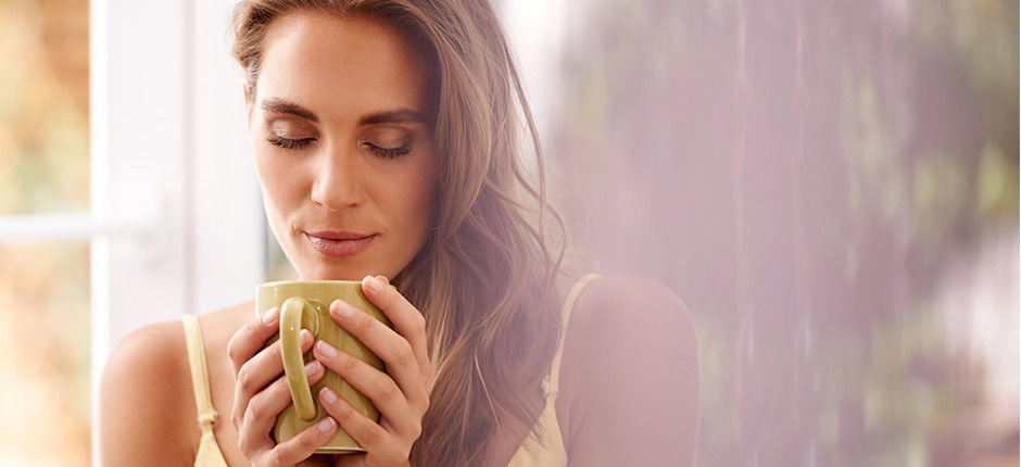Erholung durch Anti-Stress-Tee
