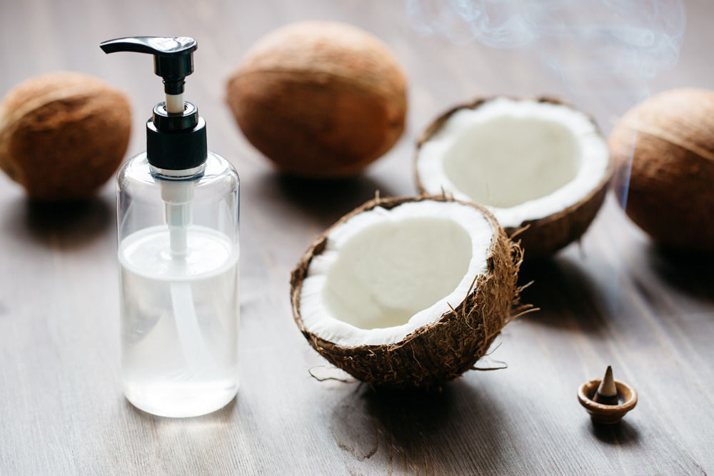 Bio-Haarshampoo mit Kokosmilch
