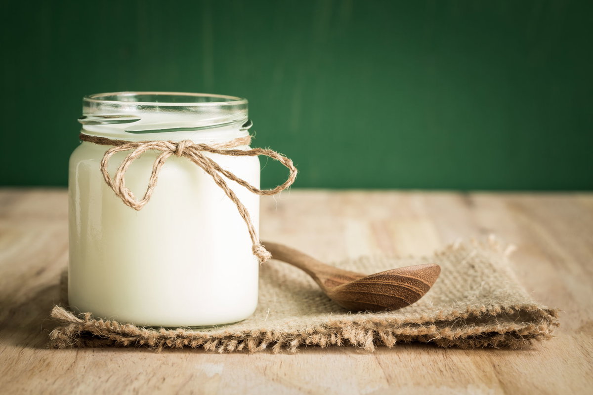 Joghurt im Glas