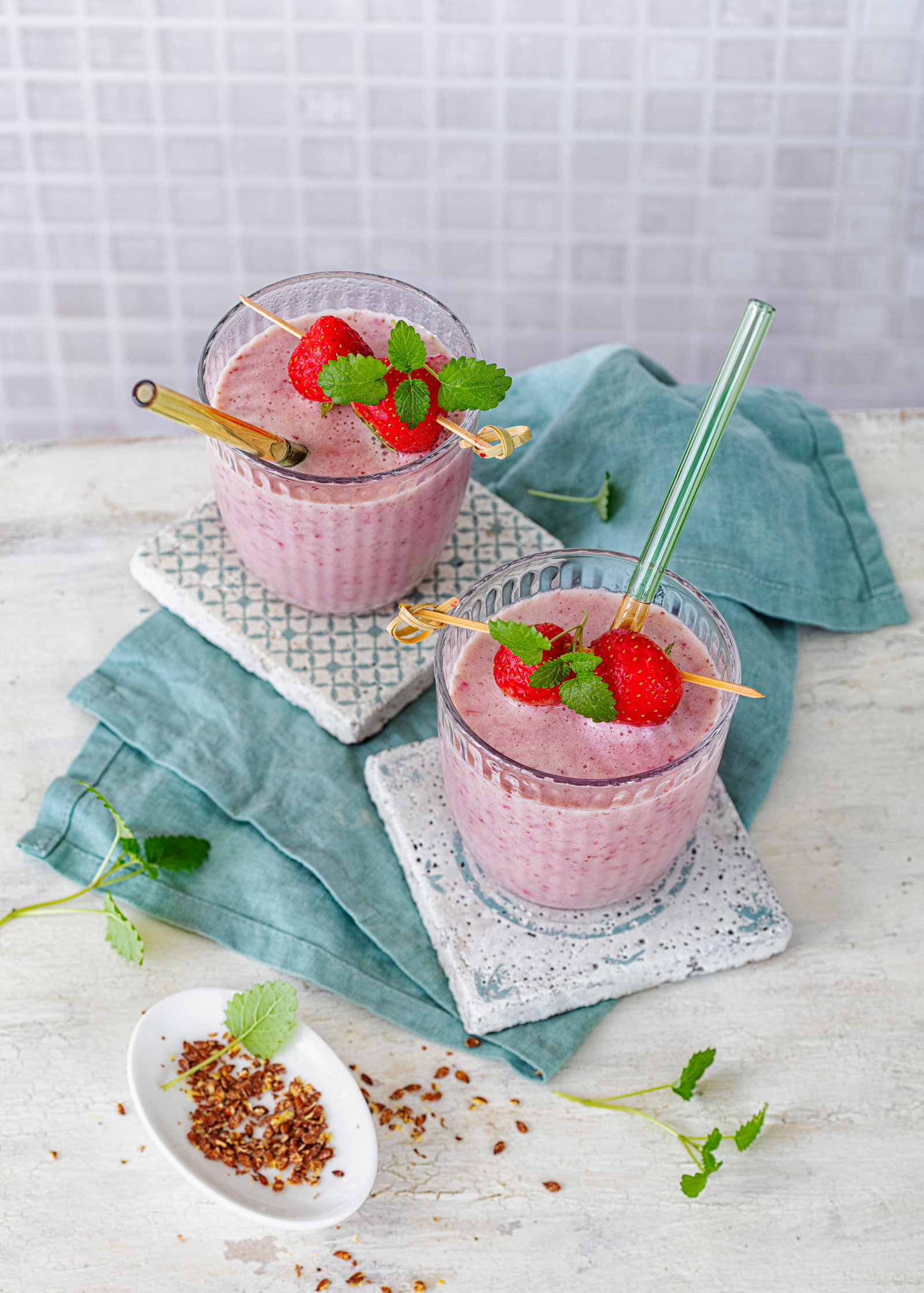 Warum Sie diese Geheimzutat in Ihren Erdbeer-Smoothie mixen sollten