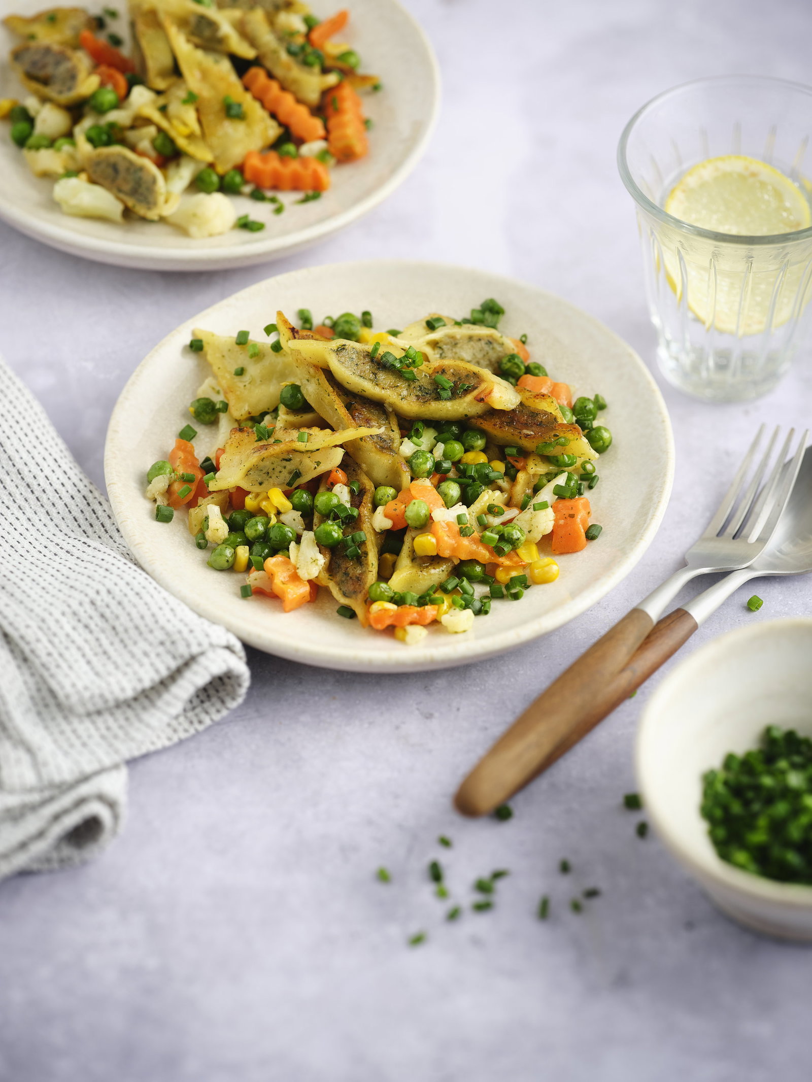 Gebratene Maultaschen mit Buttergemüse: Ihr 15-Minuten-Retter am Montag