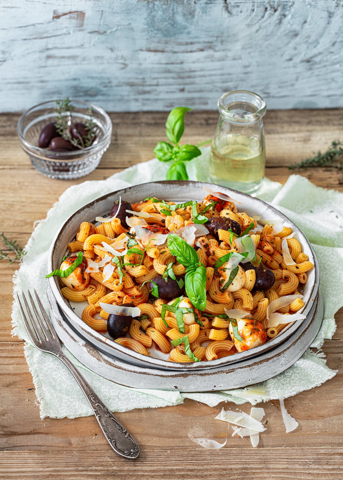 Mediterraner Nudelsalat 1
