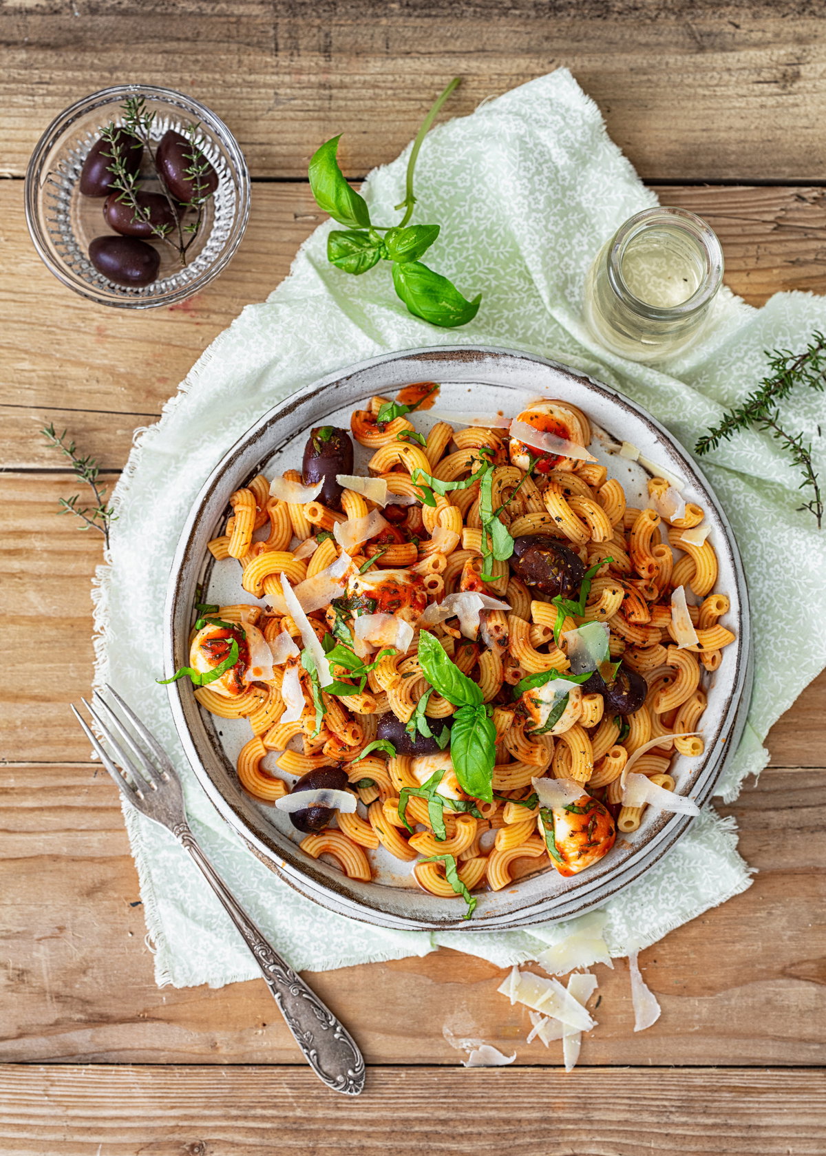 Mediterraner Nudelsalat 2