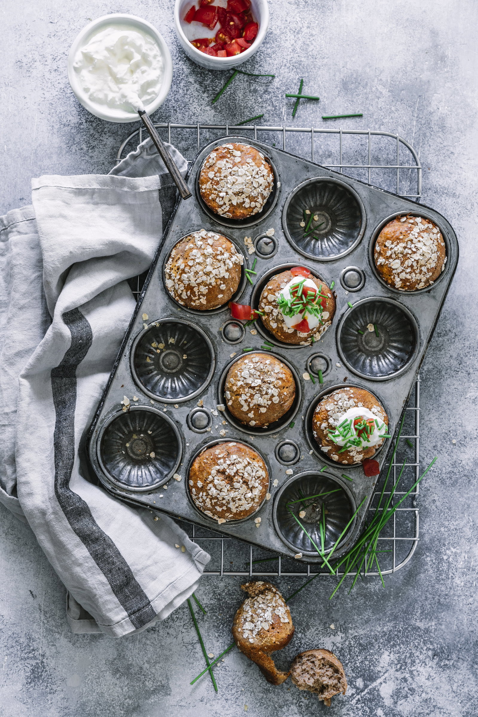 Nie wieder trocken: Schnelle Skyr-Muffins aus Vollkornmehl bleiben tagelang wie frisch gebacken