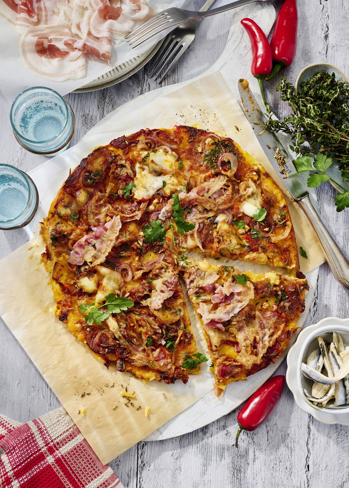 Ital Kartoffel Pizza 1