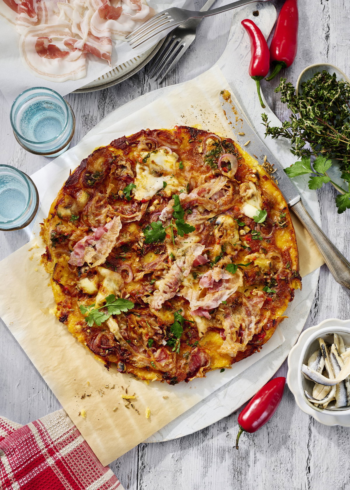 Ital Kartoffel Pizza 3